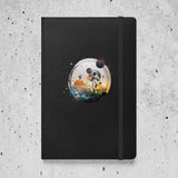 Moon Walk Hardcover Notebook