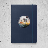 Moon Walk Hardcover Notebook