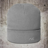 A+C Logo Organic Ribbed Beanie