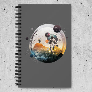 Moon Walk Spiral Notebook