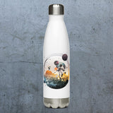 Moon Walk Stainless Steel Water Bottle