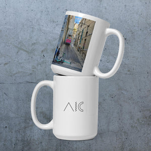 Tram Glossy Mug